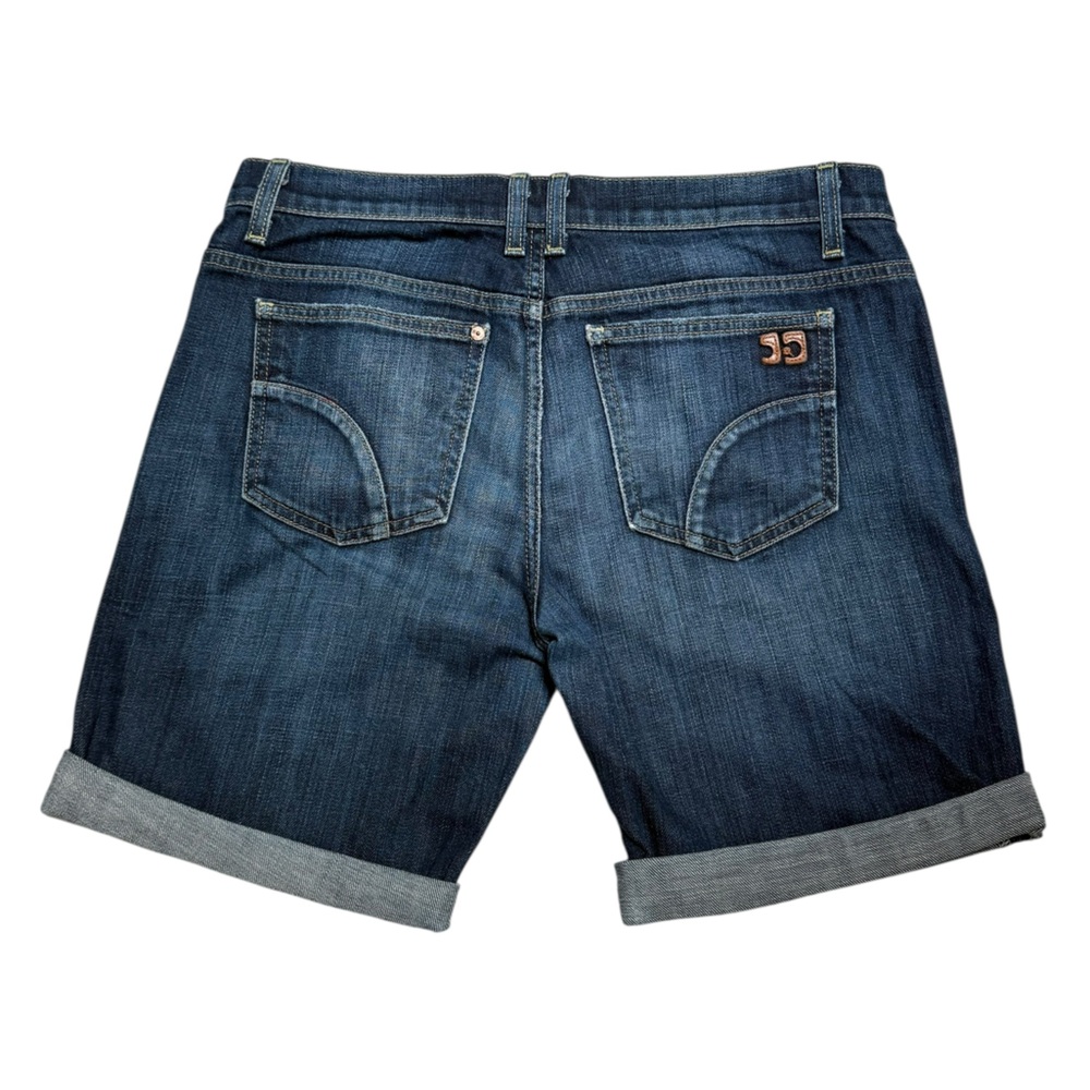 JOES JEANS Women’s Dark Denim The Best Friend Cuffed Denim Shorts - size 29 - Picture 2 of 8